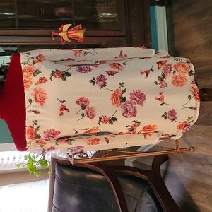 NWOT- Love,Fire Strapless Floral Lace Mini Dress